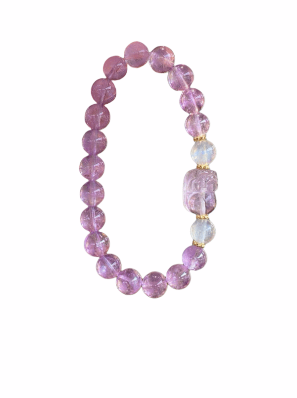 Amethyst Moonstone Bracelet – Fire & Water Energy Balance