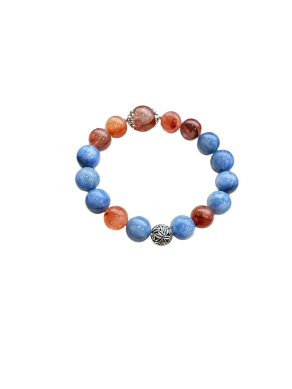 Red Phantom Kyanite Bracelet – Energy Balance